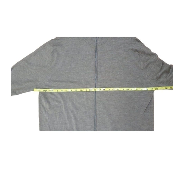 Michael Kors Mens 100% Merino Wool Baseball Jacket Brown Size 2XL - Picture 11 of 11